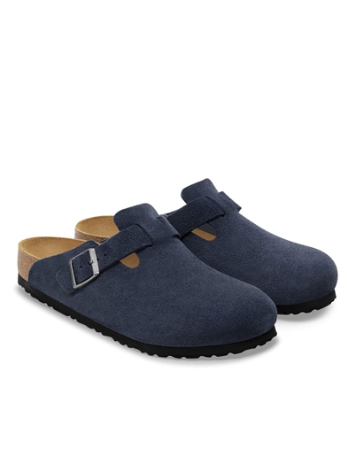 Birkenstock - Boston Suede Leather - New Navy